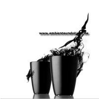 2 Thermosbecher medium schwarz von Menu