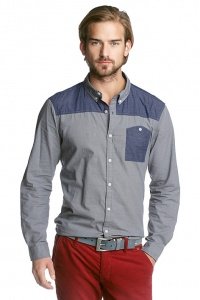 2-Tone Chambray-Hemd