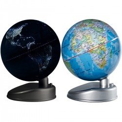2 in 1 Globus - Erde bei Tag und Nacht