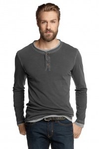 2-in-1 Jersey Henley