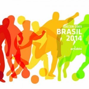 20 Servietten WM 2014 