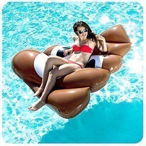 2017 Riesiger Aufblasbarer Poo Pool Floß Schwebebett Float-Spielzeug Pool schwimmen, Pool Float-Hal