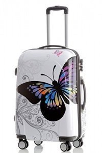 Butterfly M Handgepäck Boardcase Polycarbonat Hartschale Koffer Trolley Reisekoffer