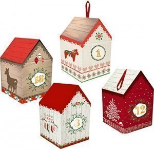 24 Adventshäuschen