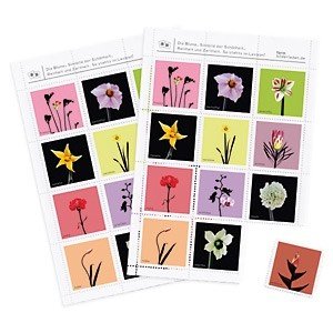 24er Set Bildermarken ´Blumen´