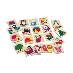 25 Erkennungsschilder aus Holz mit lusti