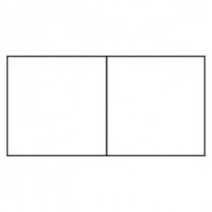 25 Karten quadratisch, perlmutt