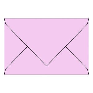 25 Kuverts B6, lavendel