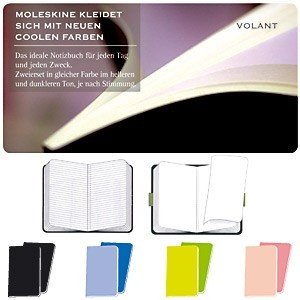 2er Set Moleskine Notiz-Hefte ´Volant´ A
