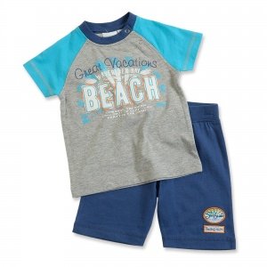 2er Set Shirt + Bermuda