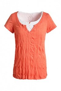 2in1 Crinkle Jersey T-Shirt