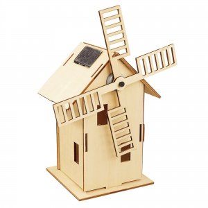 3-D-Solar-Windmühle