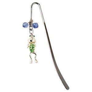 3 Lesezeichen - Frosch grün von Bino