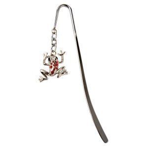 3 Lesezeichen - Frosch rot von Bino