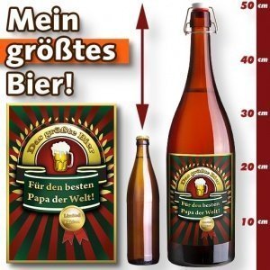 3-Liter-Bier Papa ist der Beste