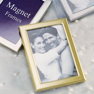 3 Magnet-Bilderrahmen, gold