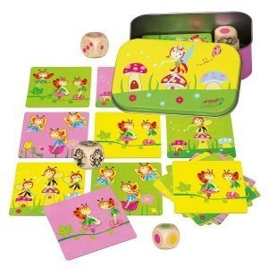 3 Spiele "Fee" von Bino Holzspielzeug