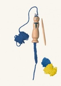 3 Strickliesel von Bino Holzspielzeug