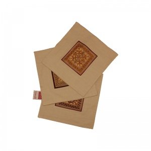 3 kleine bestickte Kissenbezüge von Qasa