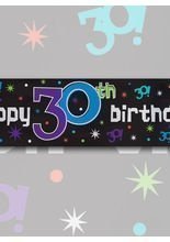 30. Geburtstag Banner groß