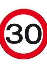 30. Geburtstag Platzset + Untersetzer 8-