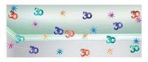 30 Meter Dekoration zum 30.