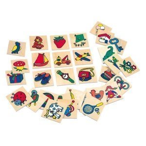 32 Erkennungsschilder aus Holz mit Schul