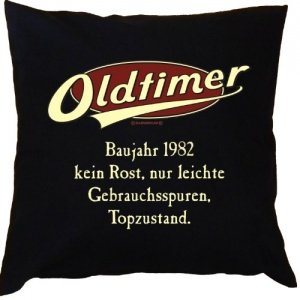 Oldtimer Baujahr 1982 Kissen