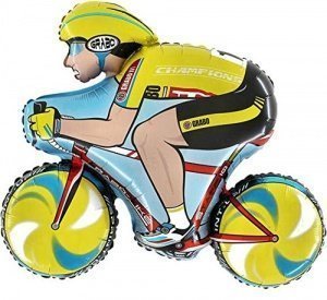 Radfahrer Ballon