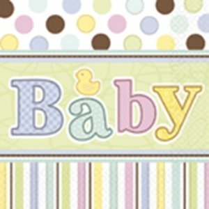 36 Servietten "Baby Shower
