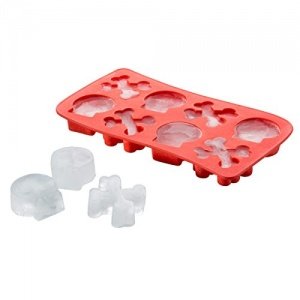 3D Eiswürfelform Totenschädel