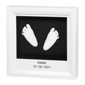 3D Gipsabdruck im Rahmen