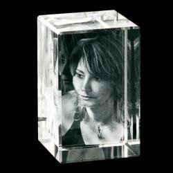 3D Glasfoto Groß Hochkant