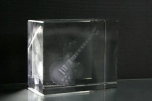 3D-Laserwürfel Gitarre