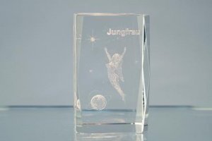 3D-Laserwürfel Jungfrau