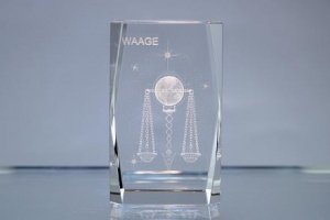 3D-Laserwürfel Waage