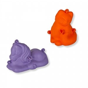 3D-Sandform Katze & Pony