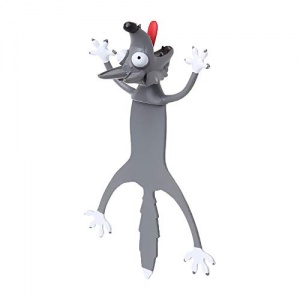 3D Stereo Cartoon Lesezeichen