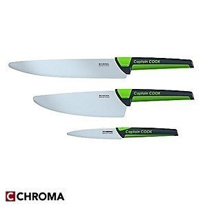 3er Set Chroma Profi Kinder-Kochmesser ´