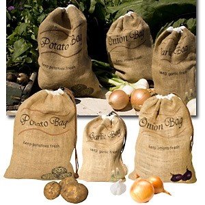 3er Set Frischhalte-Säcke für Gemüse aus