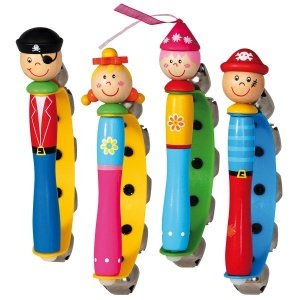 4 Glockenspiele für Kinder mit 5 Schelle