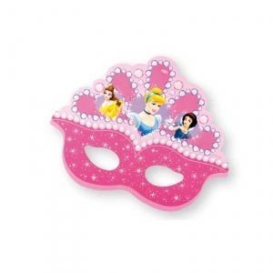4 Masken aus Pappe *Princess Heart Prism