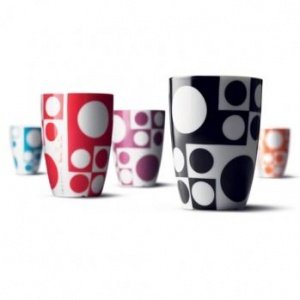 4 Thermotassen farblich Verner Panton