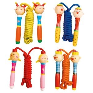 4 lustige Springseile mit verschiedenen 