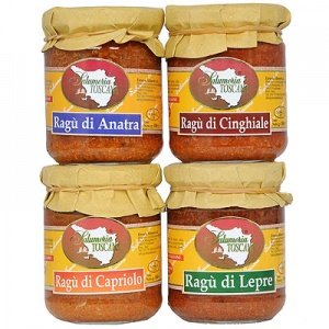 4 verschiedene Wildsaucen aus der Toskan