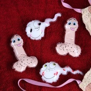 4 x Badegel Willie und Sperma