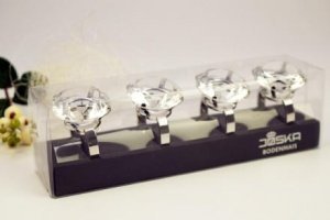 4er-Set Serviettenringe