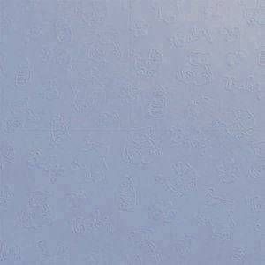 5 Blatt Prägekarton Baby, hellblau