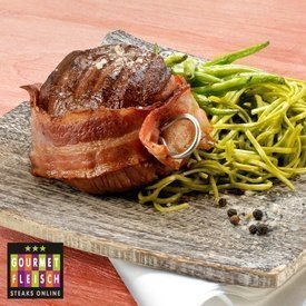 5 x Filet im Speckmantel á 250g ?Center 