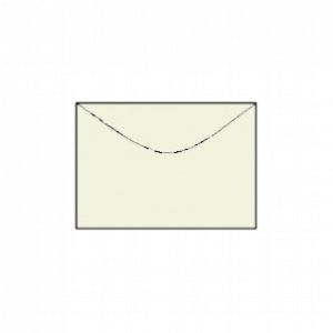 50 Briefumschäge, Elfenbein